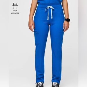 Figs- 💙 Royal Blue High Waited Yola Pants